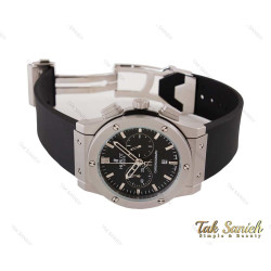 ساعت هابلوت مردانه سه موتوره طوسی مشکی Hublot-4060-G ساعت هابلوت مردانه سه موتوره طوسی مشکی Hublot-4060-G