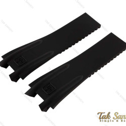 بند ساعت اولیس ناردین مردانه مشکی Ulysse-Strap-4078-G
