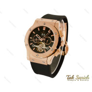 ساعت هابلوت اتوماتیک مردانه سه موتوره رزگلد Hublot-4087-G