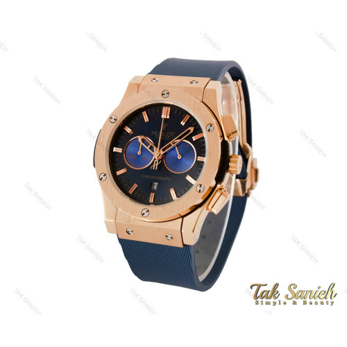 ساعت هابلوت مردانه سه موتوره سورمه ای Hublot-4089-G ساعت هابلوت مردانه سه موتوره سورمه ای Hublot-4089-G