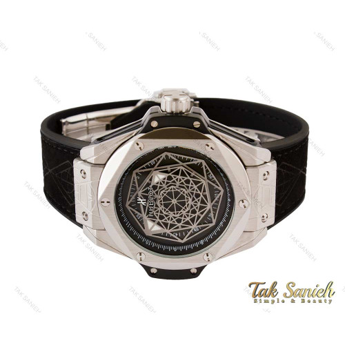 ساعت هابلوت عنکبوتی اتوماتیک مردانه نقره ای Hublot-4092-G ساعت هابلوت عنکبوتی اتوماتیک مردانه نقره ای Hublot-4092-G