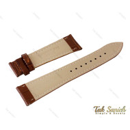 بند چرم قهوه ای ساعت پتک فیلیپ Patek-Strap-4095-G