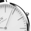 ساعت دنیل ولینگتون مردانه سیلور سفید بند چرم عسلی DW-4099-G ساعت دنیل ولینگتون مردانه سیلور سفید بند چرم عسلی DW-4099-G