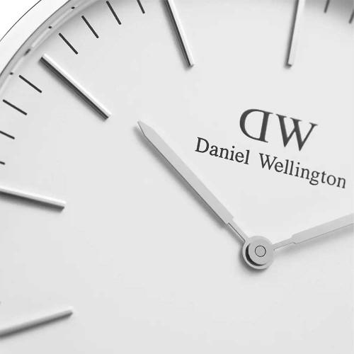 ساعت دنیل ولینگتون مردانه سیلور سفید بند چرم عسلی DW-4099-G ساعت دنیل ولینگتون مردانه سیلور سفید بند چرم عسلی DW-4099-G