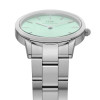 ساعت دنیل ولینگتون زنانه آیکونیک لینک سیلور سبز اسمال DW-4105-L