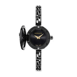 ساعت ورساچه زنانه تمام مشکی صفحه مخفی Versace-4777-L ساعت ورساچه زنانه تمام مشکی صفحه مخفی Versace-4777-L