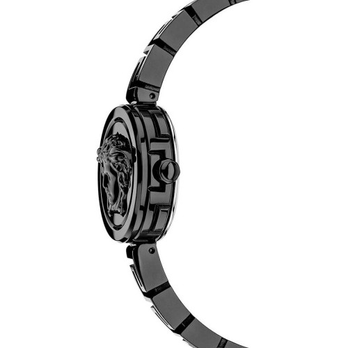 ساعت ورساچه زنانه تمام مشکی صفحه مخفی Versace-4777-L ساعت ورساچه زنانه تمام مشکی صفحه مخفی Versace-4777-L