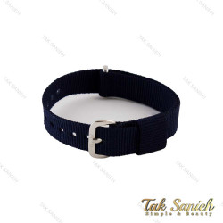 بند ساعت دنیل ولینگتون زنانه برزنتی سرمه ای نقره ای DW-Strap-4832-L