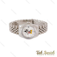 ساعت رولکس زنانه نقره ای طرح میکی موس Rolex-4864-L ساعت رولکس زنانه نقره ای طرح میکی موس Rolex-4864-L