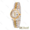 ساعت رولکس زنانه دورنگ طلایی صفحه طرح دار Rolex-4865-L ساعت رولکس زنانه دورنگ طلایی صفحه طرح دار Rolex-4865-L