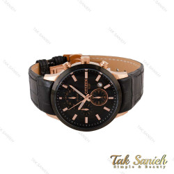 ساعت سیتیزن بندچرم مردانه مشکی رزگلد Citizen-4882-G
