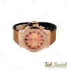 ساعت هابلوت زنانه سه موتوره رزگلد بند چرم قهوه ای Hublot-4894-L ساعت هابلوت زنانه سه موتوره رزگلد بند چرم قهوه ای Hublot-4894-L