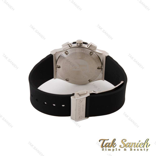ساعت هابلوت مردانه سه موتوره نقره ای مشکی پاندا Hublot-4896-G ساعت هابلوت مردانه سه موتوره نقره ای مشکی پاندا Hublot-4896-G