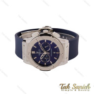 ساعت هابلوت مردانه سه موتوره نقره ای سرمه ای Hublot-4900-G ساعت هابلوت مردانه سه موتوره نقره ای سرمه ای Hublot-4900-G