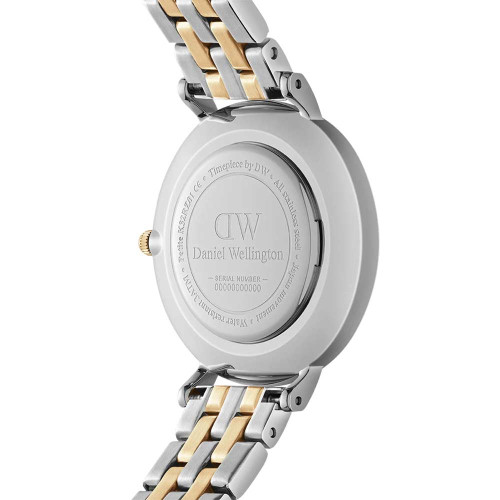 ساعت دنیل ولینگتون زنانه دورنگ طلایی ایندکس نگین بند فلزی DW-4910-L ساعت دنیل ولینگتون زنانه دورنگ طلایی ایندکس نگین بند فلزی DW-4910-L