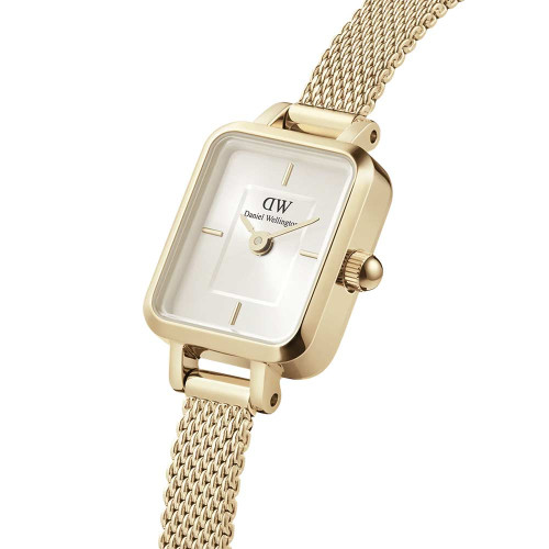 ساعت دنیل ولینگتون مینی زنانه بند حصیری طلایی صفحه نباتی DW-4920-L ساعت دنیل ولینگتون مینی زنانه بند حصیری طلایی صفحه نباتی DW-4920-L