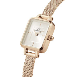 ساعت دنیل ولینگتون زنانه مستطیلی بند حصیری رز صفحه نباتی DW-4925-L ساعت دنیل ولینگتون زنانه مستطیلی بند حصیری رز صفحه نباتی DW-4925-L