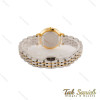 ساعت دنیل ولینگتون زنانه دورنگ طلایی صفحه سبز DW-4940-L