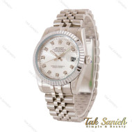 ساعت رولکس مردانه دیت جاست تمام سیلور Rolex-4952-G