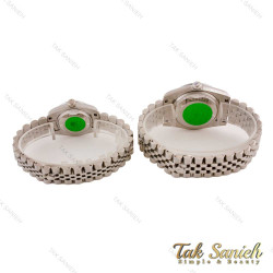 ساعت ست رولکس دیت جاست تمام سیلور Rolex-4953-S