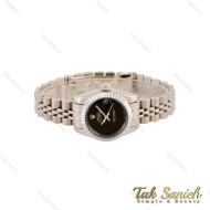 ساعت رولکس زنانه صفحه مهندسی مشکی Rolex-4956-L ساعت رولکس زنانه صفحه مهندسی مشکی Rolex-4956-L