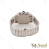 ساعت کارتیر سانتوس مردانه نقره ای صفحه سبز Cartier-4992-G ساعت کارتیر سانتوس مردانه نقره ای صفحه سبز Cartier-4992-G