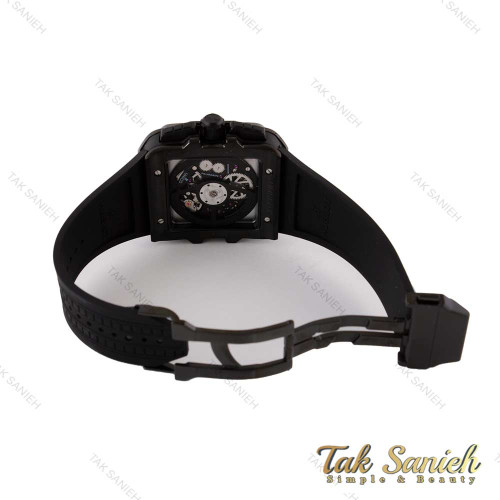 ساعت هابلوت مردانه مربعی سه موتوره مشکی پشت شیشه ای Hublot-4994-G ساعت هابلوت مردانه مربعی سه موتوره مشکی پشت شیشه ای Hublot-4994-G