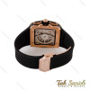 ساعت هابلوت مردانه مربعی رزگلد بند مشکی Hublot-4996-G ساعت هابلوت مردانه مربعی رزگلد بند مشکی Hublot-4996-G