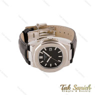 ساعت پتک فیلیپ ناتیلوس مردانه نقره ای بند چرم مشکی Patek-5003-L ساعت پتک فیلیپ ناتیلوس مردانه نقره ای بند چرم مشکی Patek-5003-L