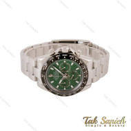 ساعت رولکس دیتونا مردانه نقره ای صفحه سبز Rolex-5009-G