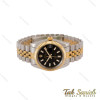 ساعت رولکس مردانه دورنگ طلایی صفحه مشکی ایندکس خطی Rolex-5019-G ساعت رولکس مردانه دورنگ طلایی صفحه مشکی ایندکس خطی Rolex-5019-G
