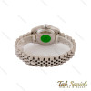 ساعت رولکس زنانه مدیوم استیل صفحه سبز Rolex-5023-M-L ساعت رولکس زنانه مدیوم استیل صفحه سبز Rolex-5023-M-L