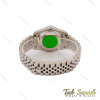 ساعت رولکس مردانه استیل صفحه سبز مشکی Rolex-5032-G ساعت رولکس مردانه استیل صفحه سبز مشکی Rolex-5032-G