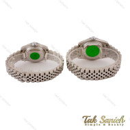 ساعت رولکس ست نقره ای صفحه سبز مشکی Rolex-5034-S ساعت رولکس ست نقره ای صفحه سبز مشکی Rolex-5034-S
