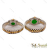 ساعت رولکس ست دورنگ طلایی صفحه سبز آبی صدفی Rolex-5039-S