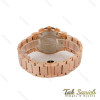 ساعت هابلوت مردانه سه موتوره بند استیل رزگلد زه و صفحه مشکی Hublot-5098-G