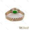 ساعت رولکس زنانه دورنگ طلایی دورنگین صفحه سیلور ایندکس رومی Rolex-5118-M-L ساعت رولکس زنانه دورنگ طلایی دورنگین صفحه سیلور ایندکس رومی Rolex-5118-M-L