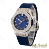 ساعت هابلوت زنانه دور نگین آبی نقره ای Hublot-5132-L ساعت هابلوت زنانه دور نگین آبی نقره ای Hublot-5132-L