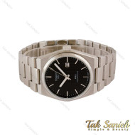ساعت تیسوت PRX مردانه نقره ای صفحه مشکی Tissot-5140-G ساعت تیسوت PRX مردانه نقره ای صفحه مشکی Tissot-5140-G