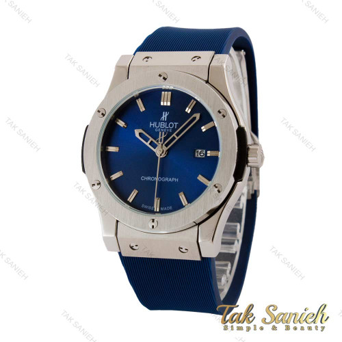 ساعت هابلوت مردانه استیل سرمه ای Hublot-5186-G ساعت هابلوت مردانه استیل سرمه ای Hublot-5186-G