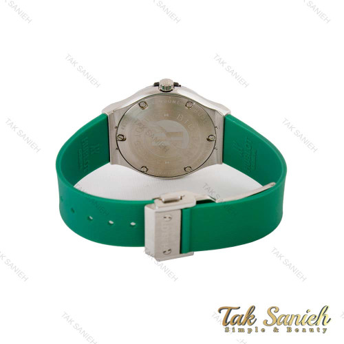 ساعت هابلوت زنانه سبز قاب سیلور Hublot-5189-L ساعت هابلوت زنانه سبز قاب سیلور Hublot-5189-L