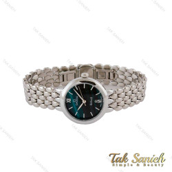 ساعت امگا دویل زنانه سیلور صفحه سبز Omega-5206-L ساعت امگا دویل زنانه سیلور صفحه سبز Omega-5206-L