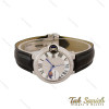 ساعت کارتیه بالن بلو زنانه فول نگین سیلور بند چرم Cartier-5264-L ساعت کارتیه بالن بلو زنانه فول نگین سیلور بند چرم Cartier-5264-L