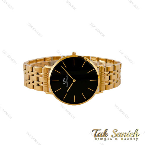 ساعت دنیل ولینگتون مردانه فلزی طلایی صفحه مشکی DW-5292-G ساعت دنیل ولینگتون مردانه فلزی طلایی صفحه مشکی DW-5292-G