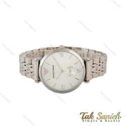 ساعت امپریو آرمانی مردانه سیلور زیر ثانیه Armani-5339-G