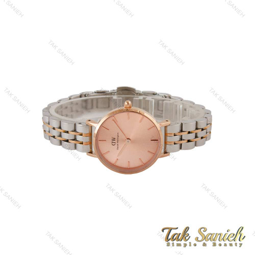 ساعت DW زنانه دورنگ رزگلد صفحه رزگلد DW-5343-L ساعت DW زنانه دورنگ رزگلد صفحه رزگلد DW-5343-L