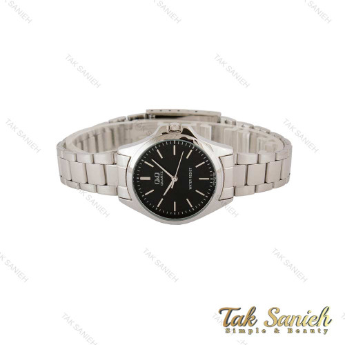 ساعت کیوکیو زنانه استیل صفحه مشکی QQ-5349-L ساعت کیوکیو زنانه استیل صفحه مشکی QQ-5349-L