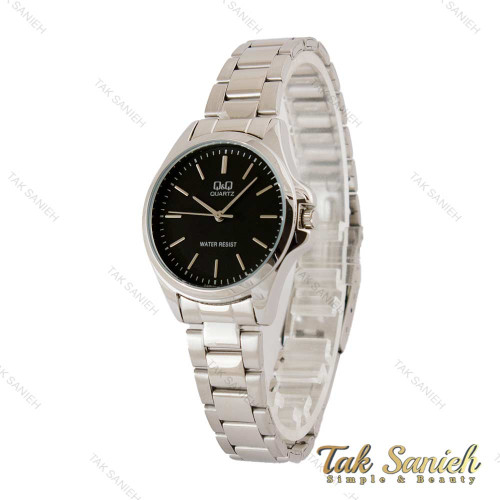 ساعت کیوکیو زنانه استیل صفحه مشکی QQ-5349-L ساعت کیوکیو زنانه استیل صفحه مشکی QQ-5349-L