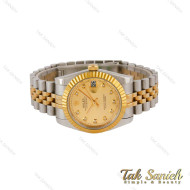 ساعت رولکس مردانه دورنگ طلایی صفحه طلایی Rolex-5352-G ساعت رولکس مردانه دورنگ طلایی صفحه طلایی Rolex-5352-G