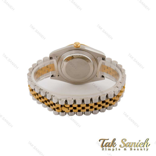 ساعت رولکس مردانه دورنگ طلایی صفحه طلایی Rolex-5352-G ساعت رولکس مردانه دورنگ طلایی صفحه طلایی Rolex-5352-G